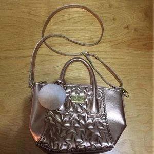Betsey Johnson Heart Crossbody Bag